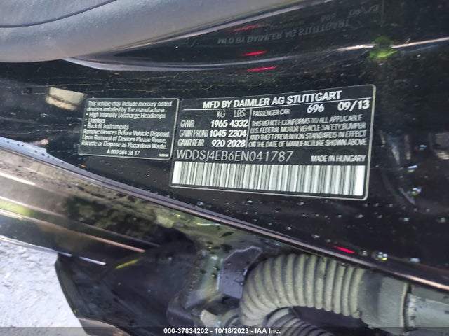 Mercedes-Benz CLA 250 2014 WDDSJ4EB6EN041787 Image 9