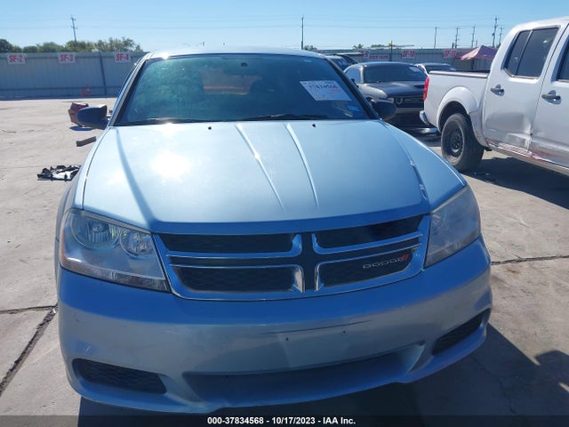 2013 DODGE AVENGER SE VIN: 1C3CDZAB6DN540777