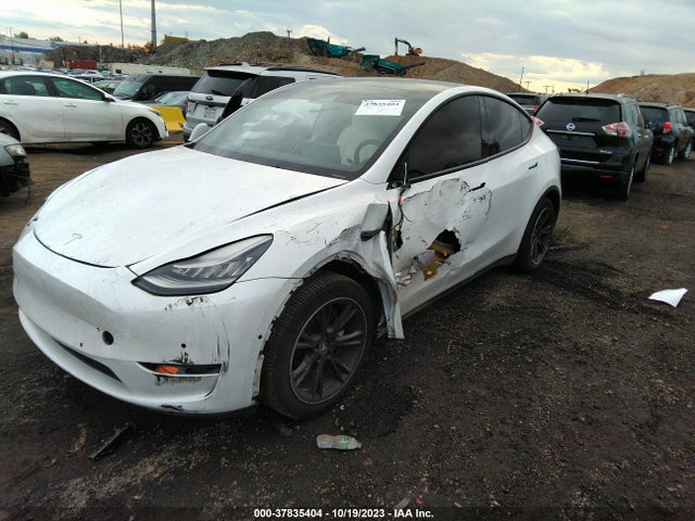 2021 TESLA MODEL Y LONG RANGE VIN: 5YJYGDEE5MF130700