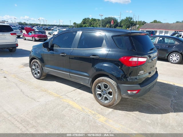 2018 FORD ECOSPORT S VIN: MAJ3P1RE2JC163347