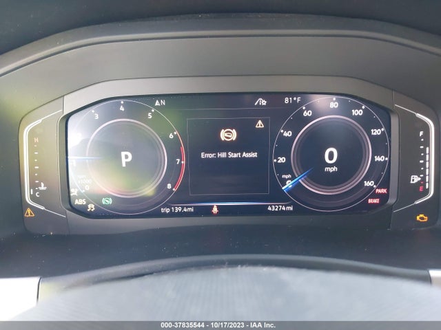 1V2TR2CA1MC504823 Volkswagen Atlas 3.6l V6 Sel Premium