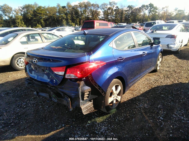 2013 HYUNDAI ELANTRA GLS PZEV VIN: KMHDH4AEXDU577334
