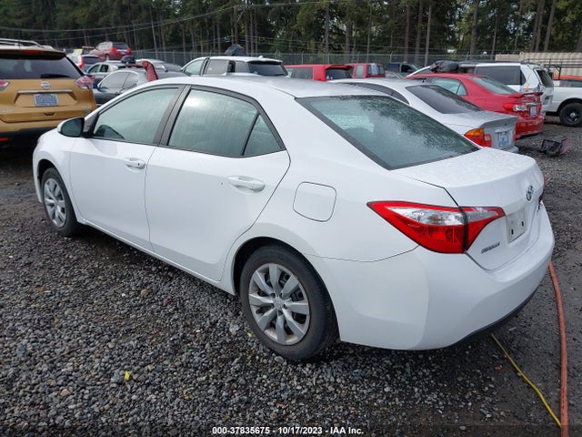 2016 TOYOTA COROLLA L/LE/S/S PLUS/LE PLUS VIN: 2T1BURHE2GC656959