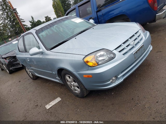 2005 HYUNDAI ACCENT GT VIN: KMHCG35CX5U355718