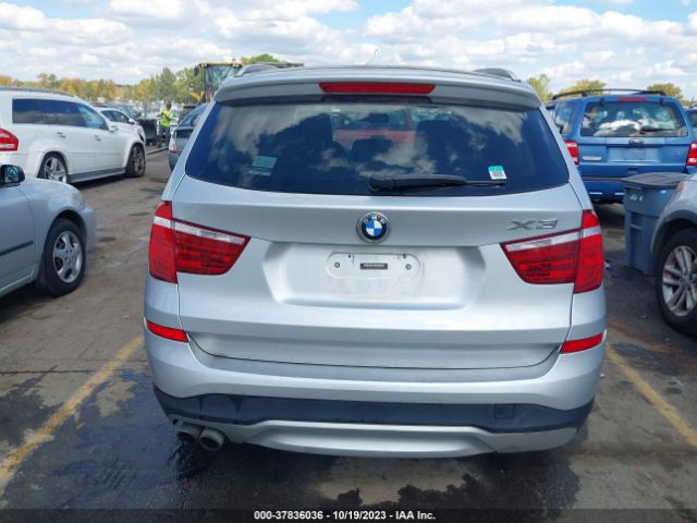 5UXWZ7C37H0X39939 BMW X3 Sdrive28i
