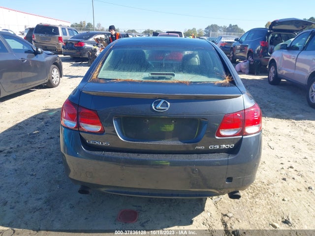2006 LEXUS GS 300 VIN: JTHCH96S060016810