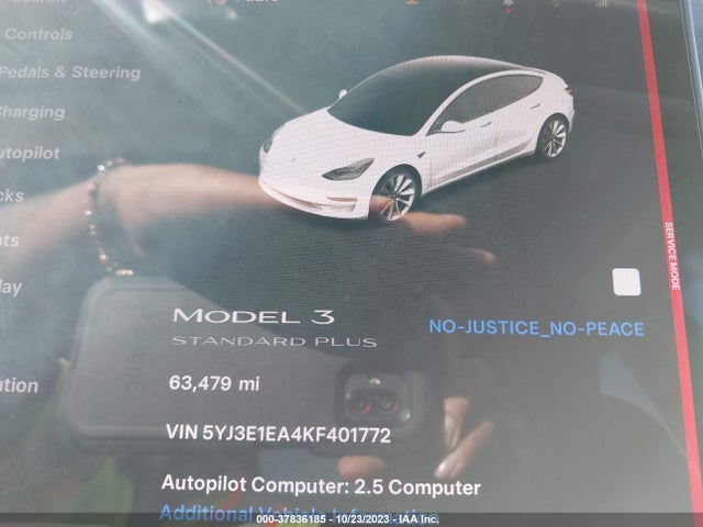 Tesla Model 3 Mid Range/standard Range/standard Range Plus/long Range 2019 5YJ3E1EA4KF401772 Image 7