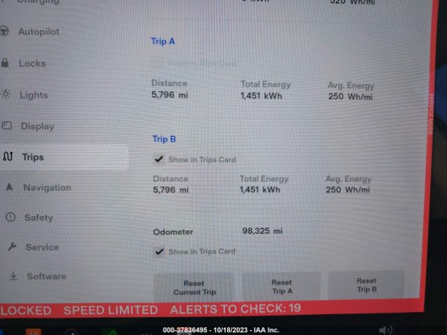 5YJ3E1EA3JF004701 Tesla Model 3 Range Battery