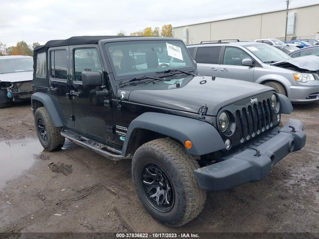 2017 JEEP WRANGLER UNLIMITED SPORT 4X4 VIN: 1C4BJWDG8HL722312