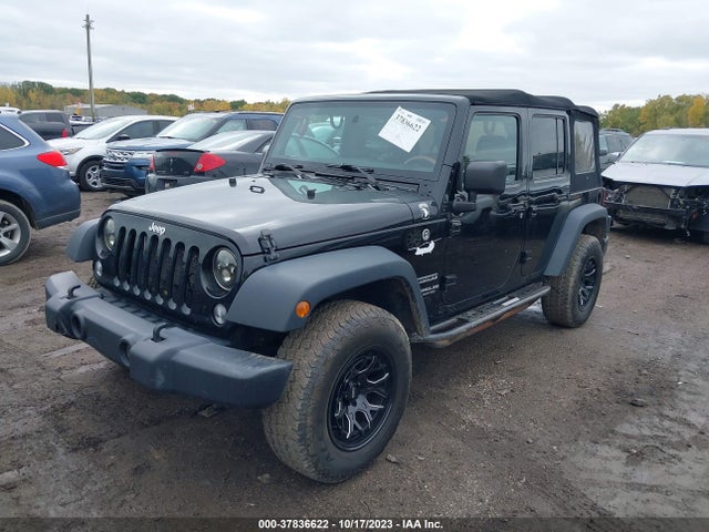 2017 JEEP WRANGLER UNLIMITED SPORT 4X4 VIN: 1C4BJWDG8HL722312