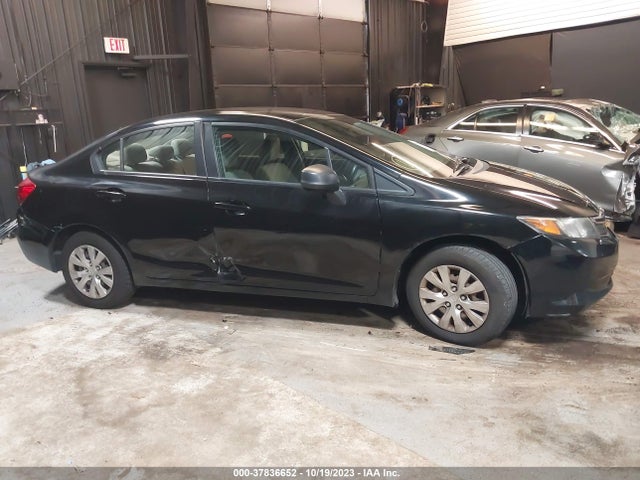 2012 HONDA CIVIC SDN LX VIN: 2HGFB2F5XCH599087