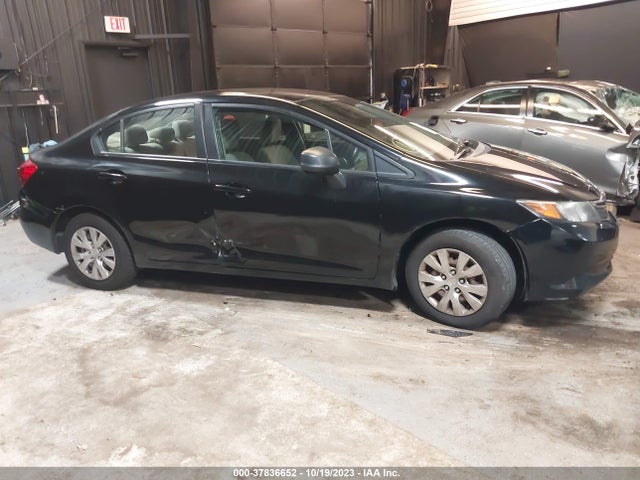 2012 HONDA CIVIC SDN LX VIN: 2HGFB2F5XCH599087