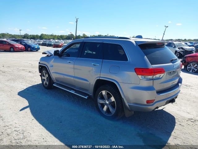 2014 JEEP GRAND CHEROKEE OVERLAND VIN: 1C4RJECGXEC322323