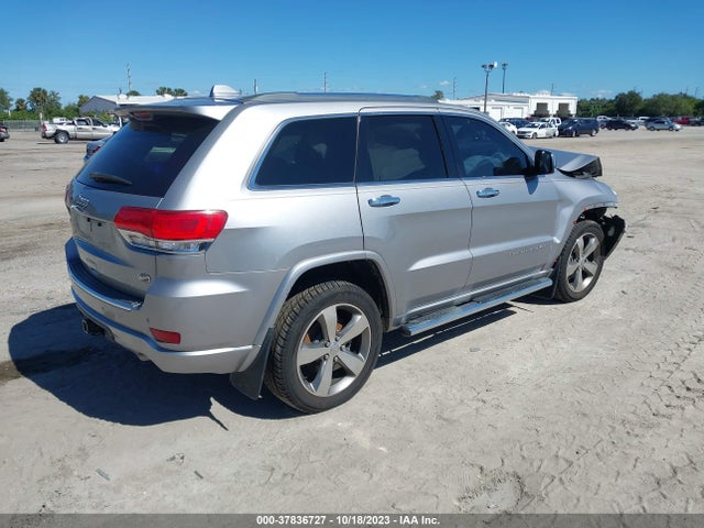 2014 JEEP GRAND CHEROKEE OVERLAND VIN: 1C4RJECGXEC322323