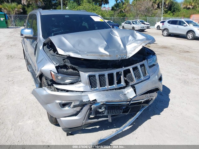 2014 JEEP GRAND CHEROKEE OVERLAND VIN: 1C4RJECGXEC322323