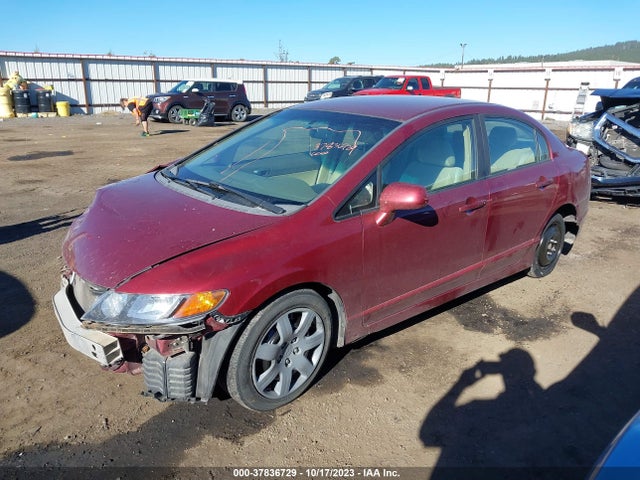 2008 HONDA CIVIC SDN LX VIN: 1HGFA165X8L089913