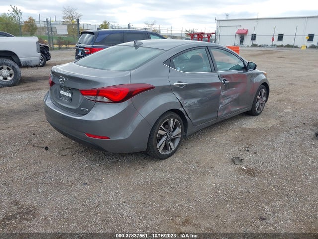 Hyundai Elantra Limited 2014 5NPDH4AE0EH473936 Image 4
