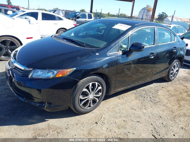2012 HONDA CIVIC SDN LX VIN: 19XFB2F50CE334009