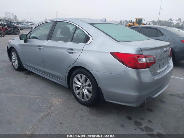 2016 SUBARU LEGACY 2.5I PREMIUM VIN: 4S3BNAH69G3060845