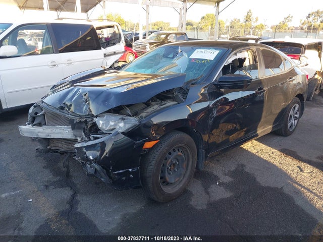 2019 HONDA CIVIC LX VIN: 2HGFC2F62KH549546