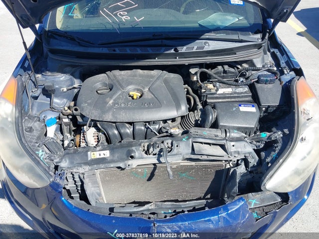 2013 HYUNDAI ELANTRA LIMITED (ULSAN PLANT) VIN: KMHDH4AEXDU667809