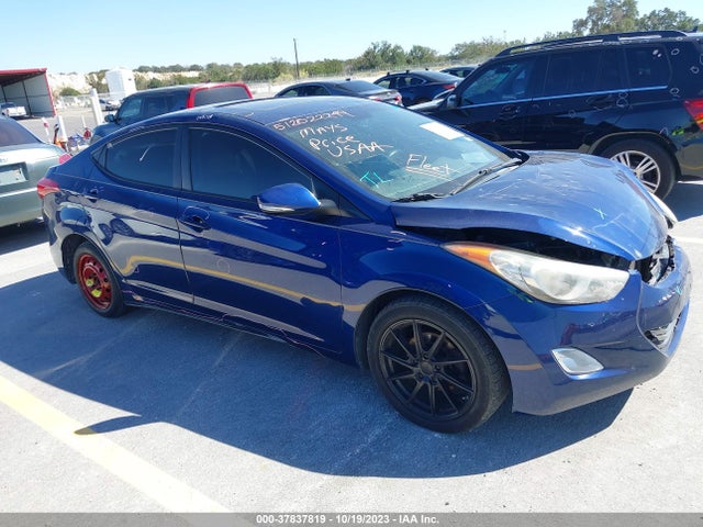 2013 HYUNDAI ELANTRA LIMITED (ULSAN PLANT) VIN: KMHDH4AEXDU667809
