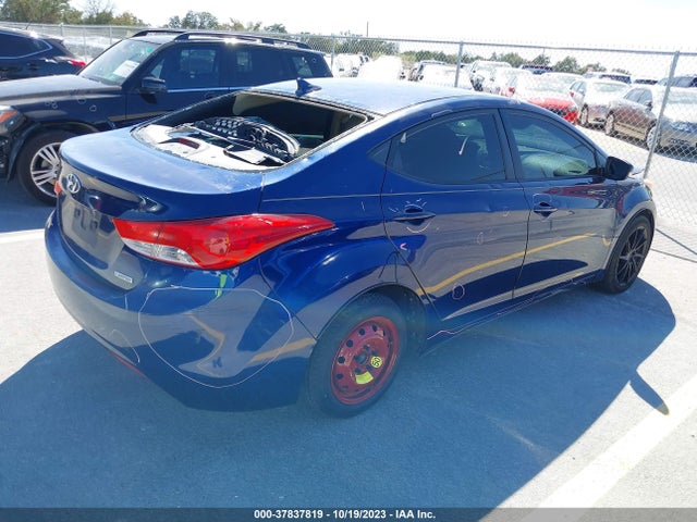 2013 HYUNDAI ELANTRA LIMITED (ULSAN PLANT) VIN: KMHDH4AEXDU667809