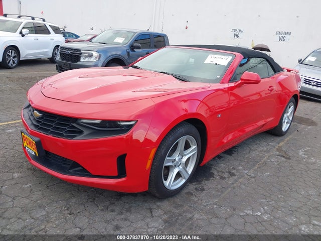 Chevrolet Camaro Rwd  1lt 2020 1G1FB3DSXL0105983 Image 2