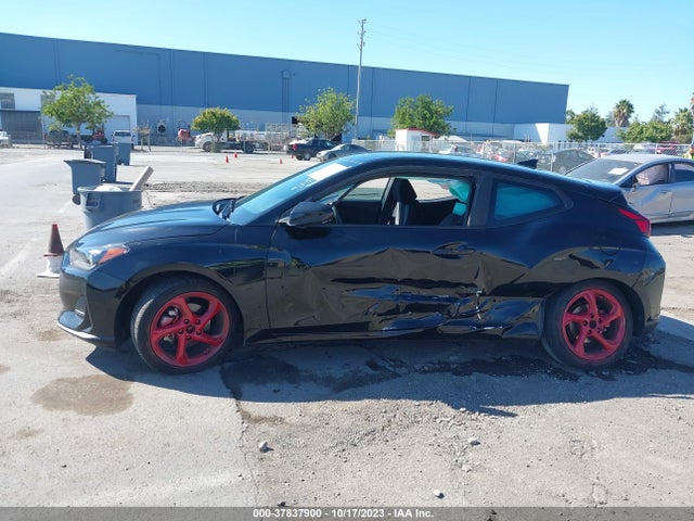 2019 HYUNDAI VELOSTER 2.0 VIN: KMHTG6AF0KU013661
