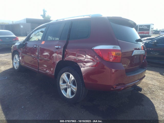 2010 TOYOTA HIGHLANDER LIMITED VIN: JTEDK3EH9A2165543