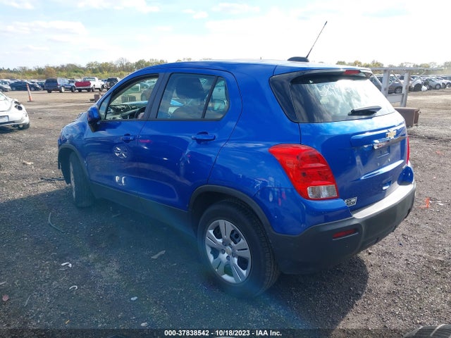 Chevrolet Trax 1ls 2016 KL7CJKSB2GB584952 Image 3
