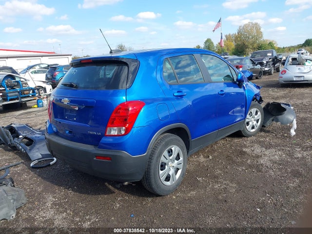 Chevrolet Trax 1ls 2016 KL7CJKSB2GB584952 Image 4