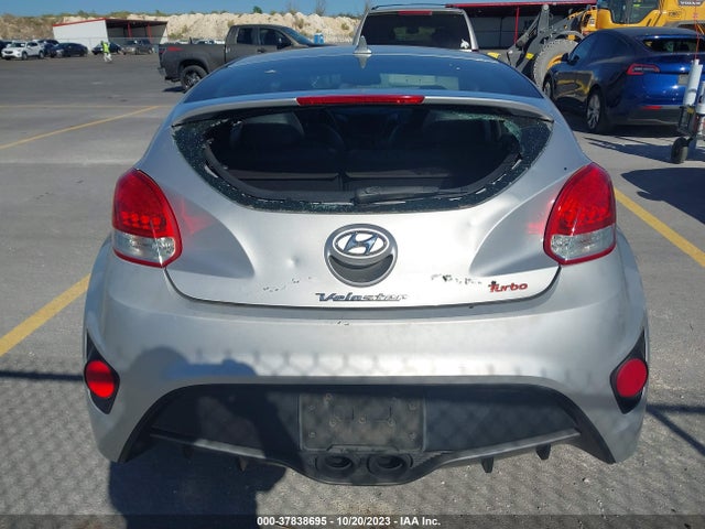 2013 HYUNDAI VELOSTER TURBO W/BLACK VIN: KMHTC6AE6DU145698