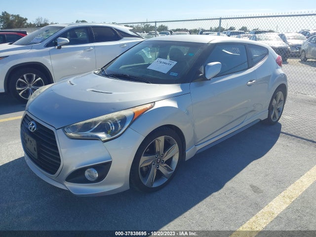 2013 HYUNDAI VELOSTER TURBO W/BLACK VIN: KMHTC6AE6DU145698
