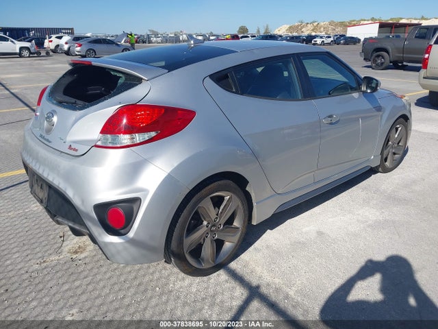 2013 HYUNDAI VELOSTER TURBO W/BLACK VIN: KMHTC6AE6DU145698