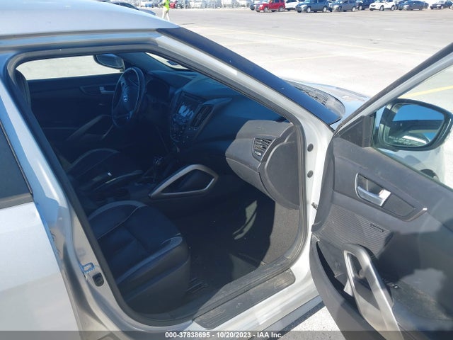 2013 HYUNDAI VELOSTER TURBO W/BLACK VIN: KMHTC6AE6DU145698