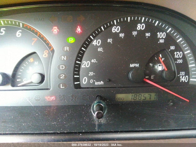 2002 TOYOTA CAMRY XLE/LE/SE VIN: JTDBF30K120078705
