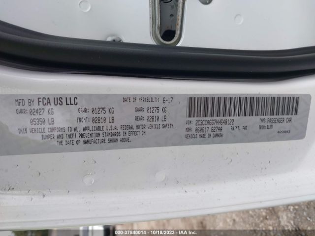 2C3CCAGG7HH648122 Chrysler 300 300s Awd
