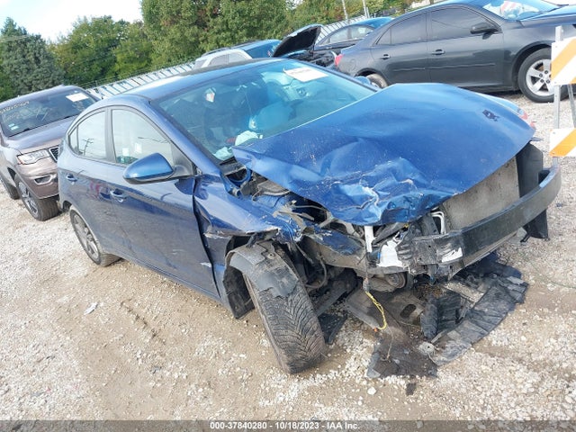 2018 HYUNDAI ELANTRA SEL VIN: 5NPD84LF3JH359123