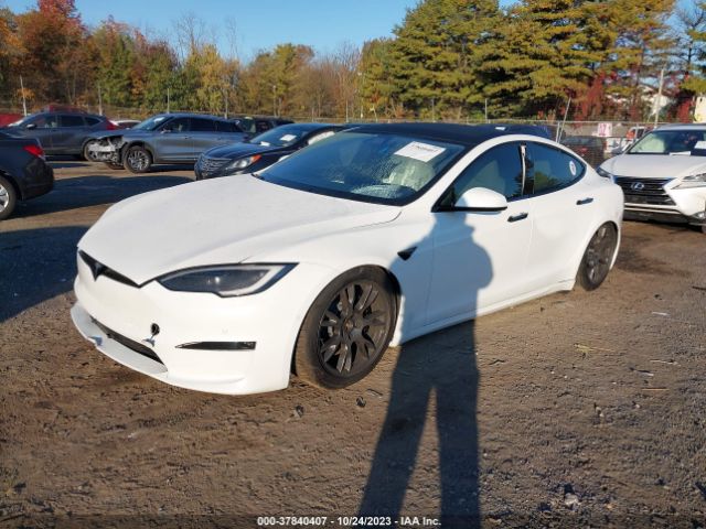 Tesla Model S Plaid 2022 5YJSA1E69NF474143 Image 2