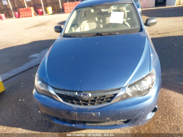 2008 SUBARU IMPREZA 2.5I VIN: JF1GE61668H507333