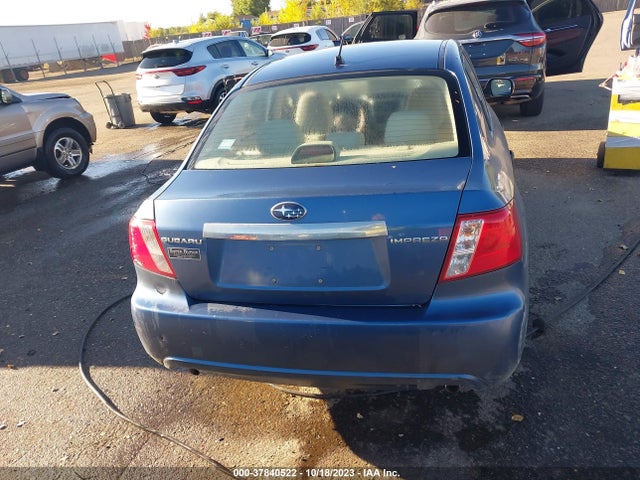 2008 SUBARU IMPREZA 2.5I VIN: JF1GE61668H507333
