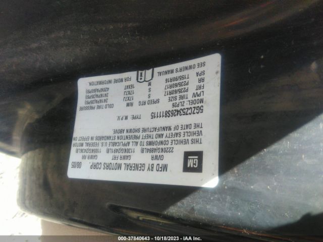 2006 SATURN VUE 5GZCZ53426S811115 Photo 8