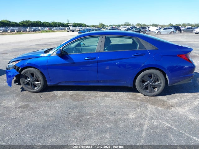 2021 HYUNDAI ELANTRA SEL VIN: 5NPLM4AG2MH013331