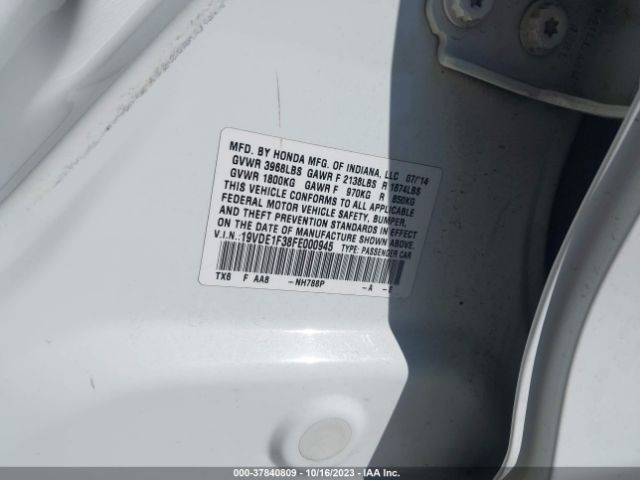 19VDE1F38FE000945 Acura Ilx 2.0l