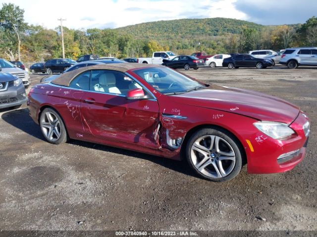 2012 BMW 6 SERIES WBALZ5C5XCC619616