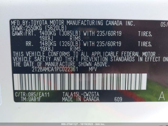 2023 LEXUS RX 350 2T2BAMCA1PC022361 Photo 8