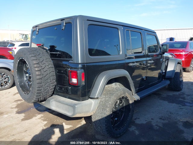 2018 JEEP WRANGLER UNLIMITED SPORT S 4X4 VIN: 1C4HJXDN9JW199501