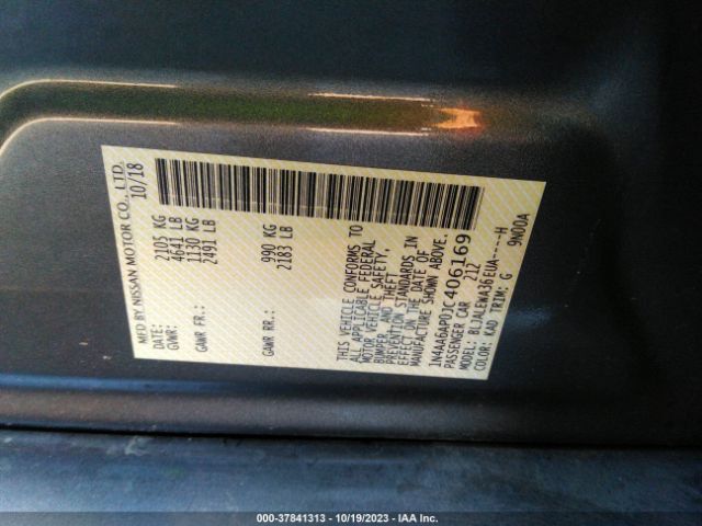 1N4AA6AP0JC406169 Nissan MAXIMA SL