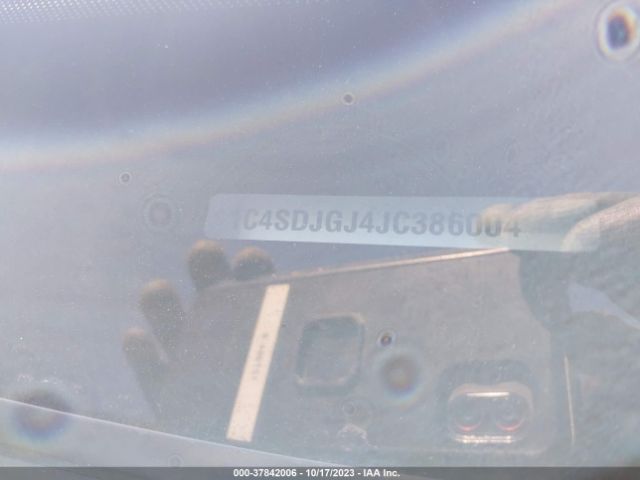 1C4SDJGJ4JC386004 Dodge Durango Srt